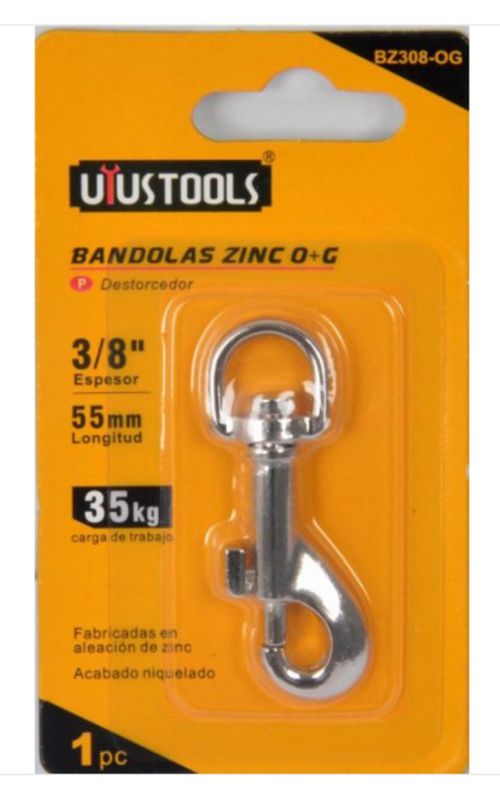 Bandolas Zinc O+G 3/8" Uyustools