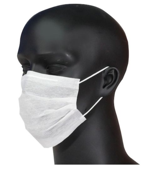 Mascarilla Desechable 3 Pliegues Caja 50 Un