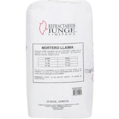 Cemento Para Ladrillo Refractario 10 Kg