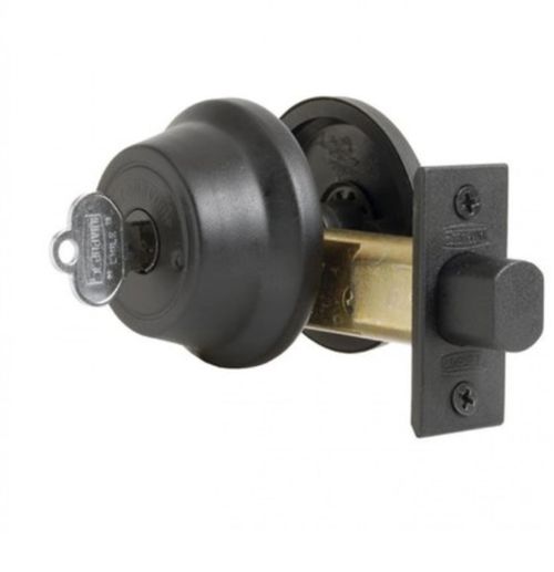 Cerrojo De Seguridad Puerta/Entrada 6074-Zk Negro Scanavini