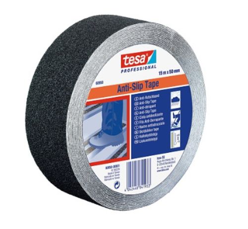Cinta Antideslizante Negra 50Mm X 15M Tesa