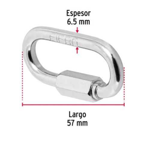 Eslabon Rapido Fiero (Truper) 1/4"