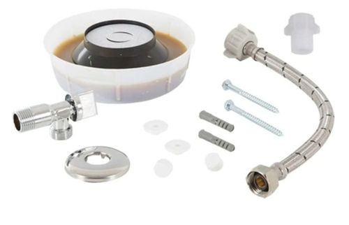 Kit Instalacion Wc Piso Con Adaptador Fanaloza