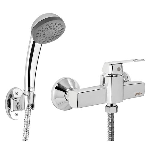 Monomando Ducha Modena Cromo Stretto