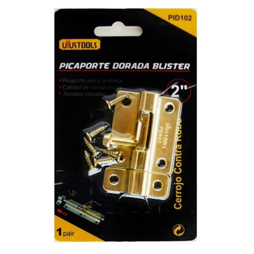 Picaporte Dorado 2" Pid102 Uyustools