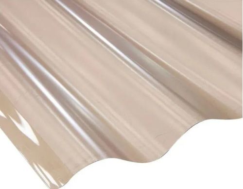 Policarbonato Ondulado Bronce 0.5Mmx0.81X3.66 Metros Standard