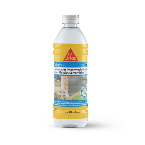 Aditivo Impermeabilizante Líquido Para Mezclas Cementicias Botella 1 L
