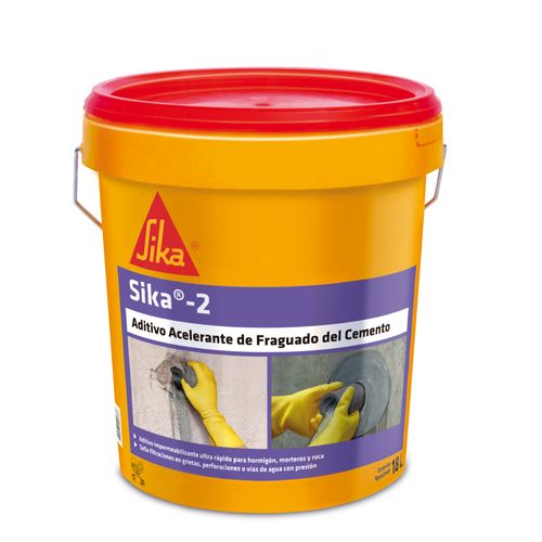 Sika 2 Acelerante Ultrarapido De Fraguado 18 Lt
