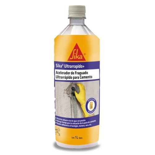 Acelerante de Fraguado Ultrarápido Sika 2 Botella 1 Lt.