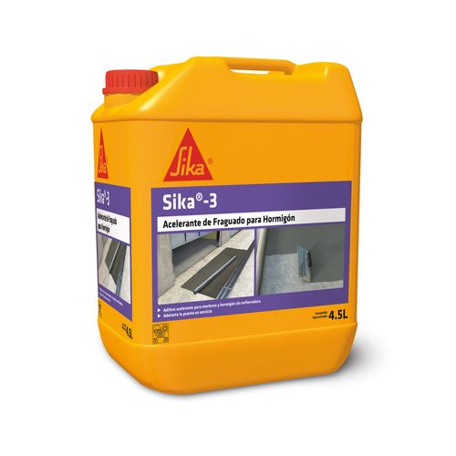 Acelerante de Fraguado Sika 3 Galón 4,5 Lt.