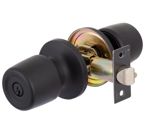 Cerradura Tubular 8000 Acceso Negro Poli