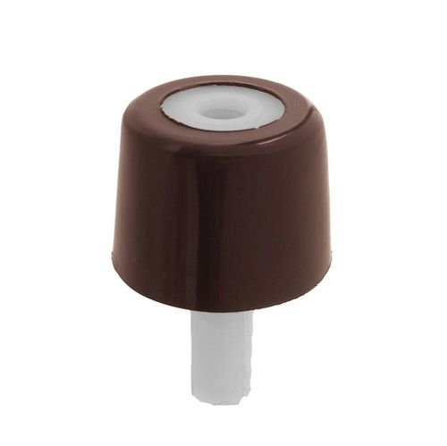 Tope Puerta Conico Con Tarugo Cafe Poli