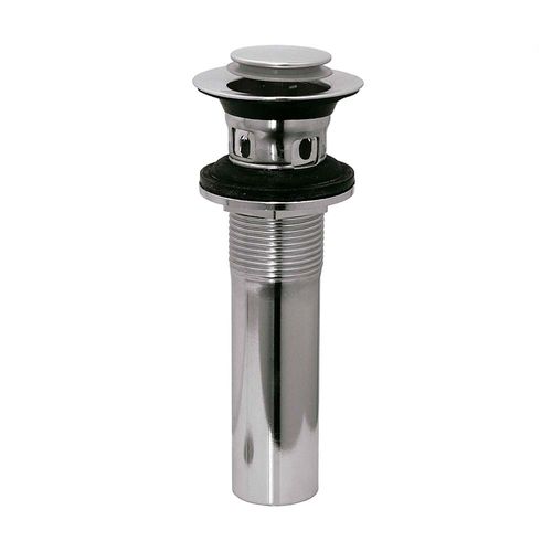 Desague Lavatorio 1 1/4" Cromo Pop Up Con Rebalse Con Cola Metalico Pmb