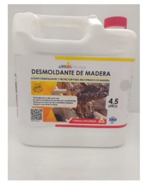 Desmoldante Madera Bidon 4,5Lt Adisol