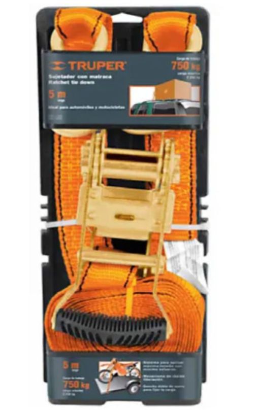 Eslinga 5 Mt X 1.1/2" Carga Maxima 2.250 Kg Truper 386860