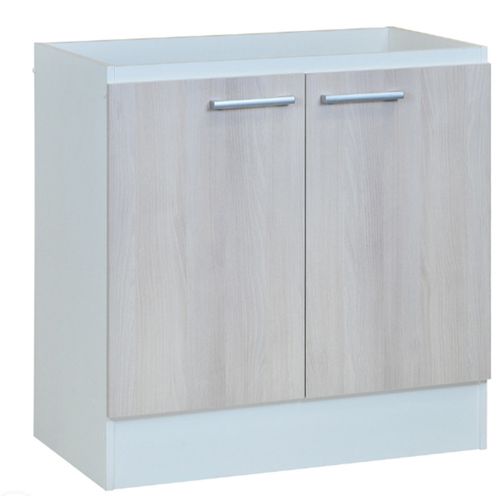 Mueble Cocina Base Lavaplatos 2 Puertas 80Cm Base103M Acacia Mobkit