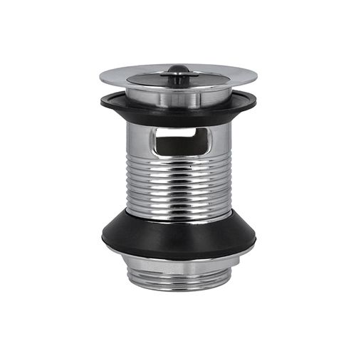 Desague Lavamanos Ss304 Tapón 1 1/4" Con Rebalse Sin Cola Stretto