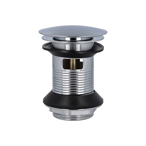 Desague Lavamanos Ss304 Pop Up 1 1/4" Inox Con Rebalse Sin Cola Stretto