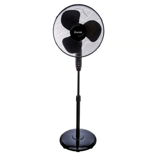 Ventilador Pedestal Negro 16 Pulgadas Kfr-16P Kendal