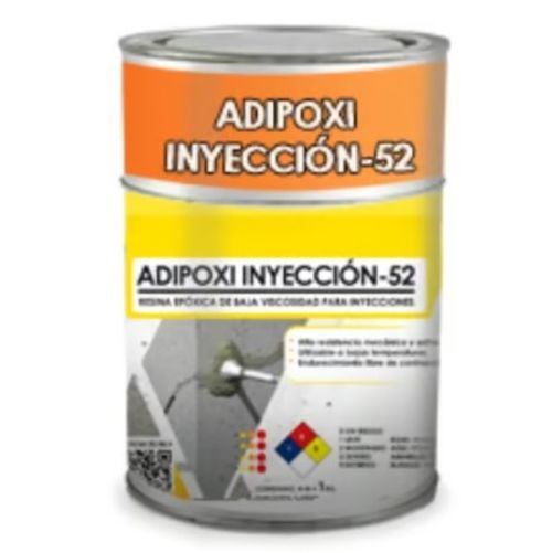 Dipoxi Inyección-52 Resina Epoxídica De Baja Viscocidad 1Kg Adisol