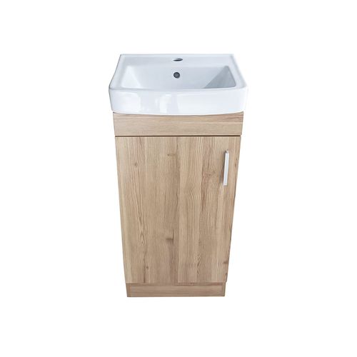 Kit Mueble Y Vanitorio Claire 40 Rustico Stretto