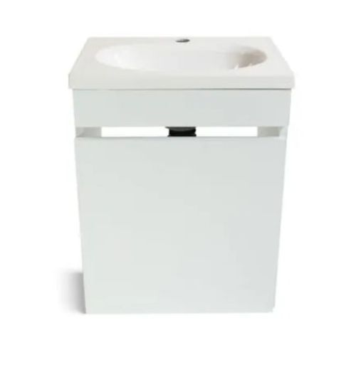 Kit Mueble Vanitorio Madera Blanco 40 Rohoi