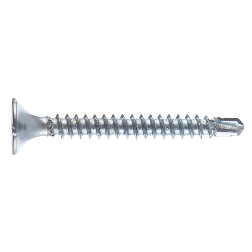 Tornillo Volcanita Punta Broca Zincado 6X2 100 Unidades