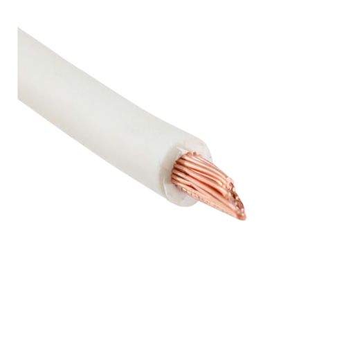 Cable Alambre Libre De Halogenos 2.5 Mm Blanco X 50 Mt