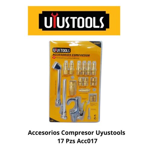 Set 17 Pcs Accesorios Compresor Uyustools