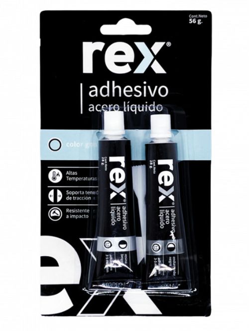 Rex Acero Liquido Gris Es-520 Blíster 56G