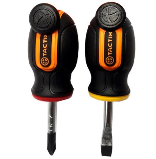 Atornillador Perillero Juego 2Piezas 1/4" X1 1/2" Tactix