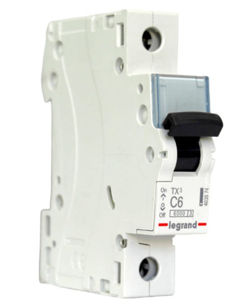 Interruptor Magnetotermico Tx3 De 1X6A C Legrand