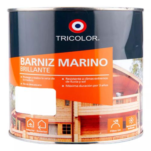 Barniz Marino Brillante Cedro 1 Lt Tricolor