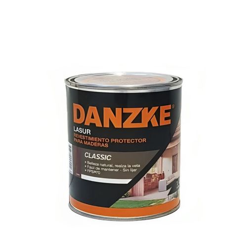Barniz Danzke Protector Madera Natural Satinado 1 Lt Petrilac