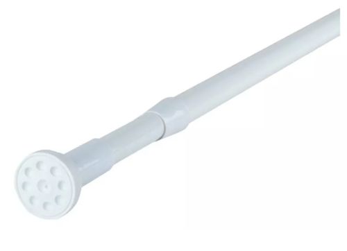 Barra Para Cortina De Baño Extensible 25 Mm De 110 A 200 Cm