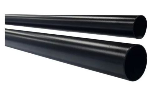 Barra De Metal Negro De 28Mm X 2.00 Metros Para Cortina