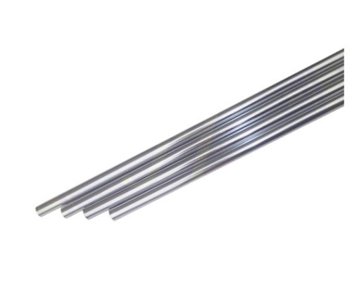 Barra Cortina 3/4 X 1.5 Metros Tubo Cromado Con Flanche