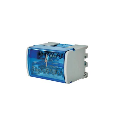 Barra Repartidora Bipolar 7 Polos 125A