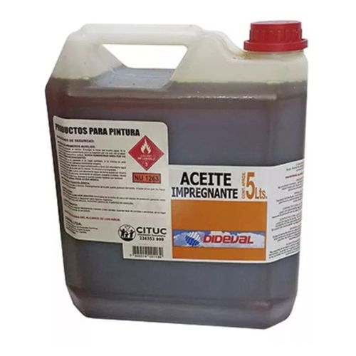 Aceite Impregnante Bidon 5Lt Dideval