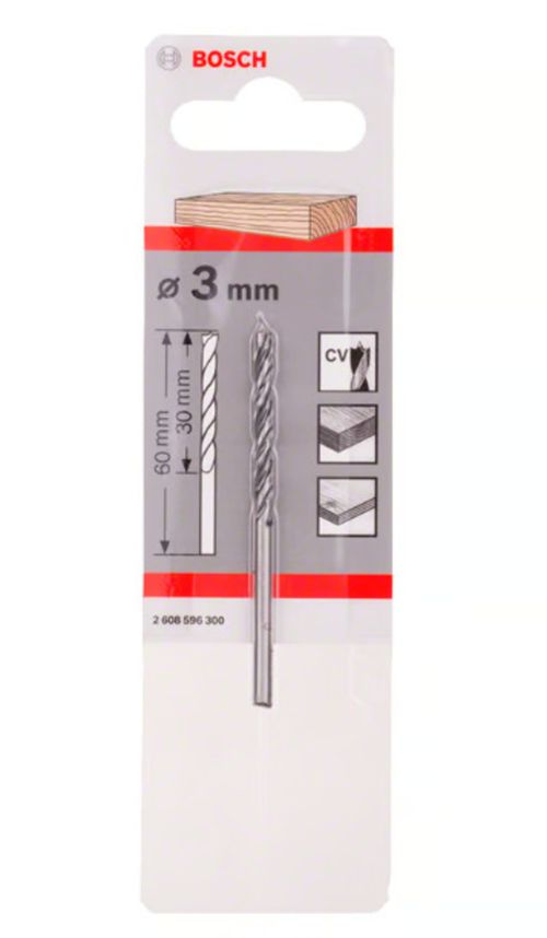 Broca Madera Cilindrica 3Mm 3000 Bosch