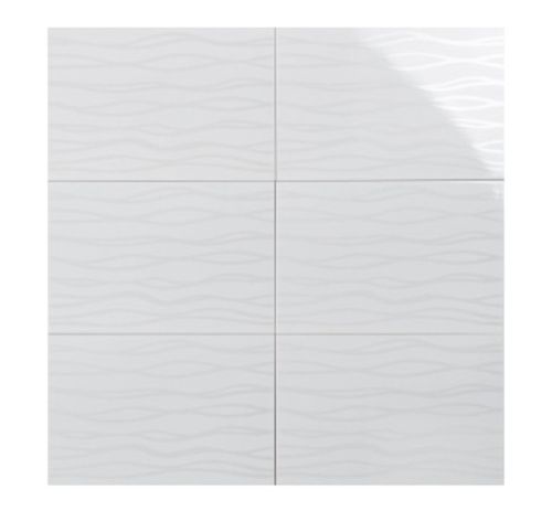 Ceramica Muro Frost Loops Brillante 25X40 Cm Caja