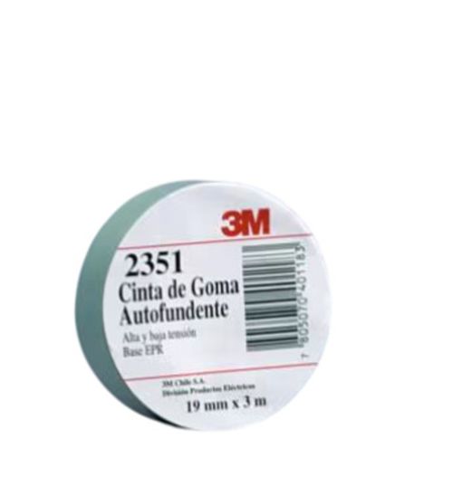 Cinta Electrica 23 Goma Autofundente 3M 3/4"X3M Xe-1233