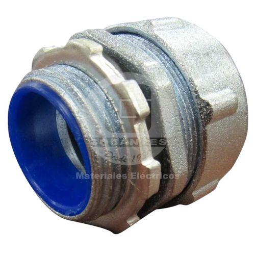 Conector Recto 1/2" Conduit Flex 2301060