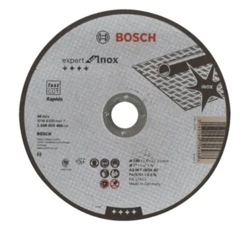 Disco De Corte Metal/Inox 7''X1.6Mm Bosch
