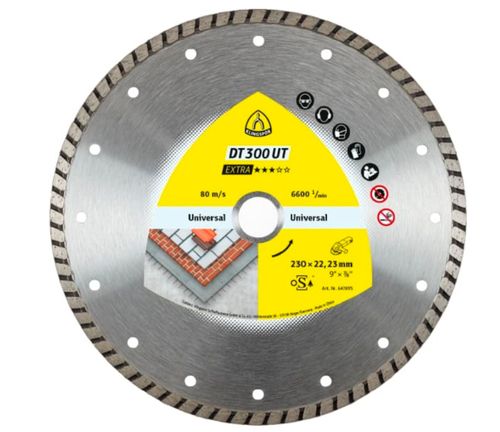 Disco Diamantado Para Concreto Borde Continuo 4 1/2" Klingspor