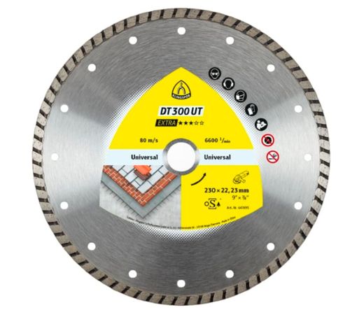Disco Diamantado Dt300 Ut Extra 4 1/2 Klinspor