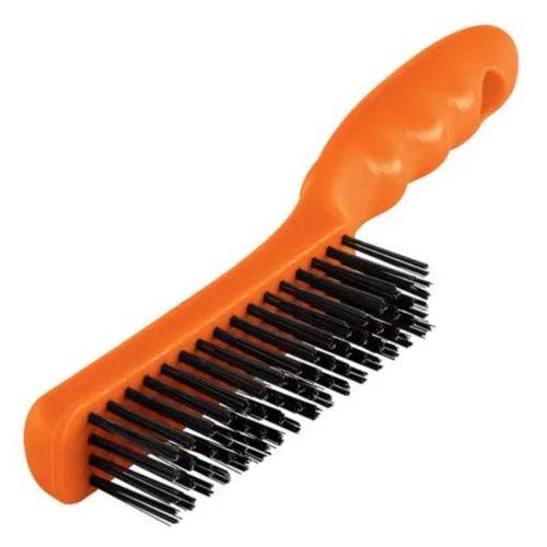 Escobilla Acero Con Mango 4 X 16 Hileras, #300273, Truper