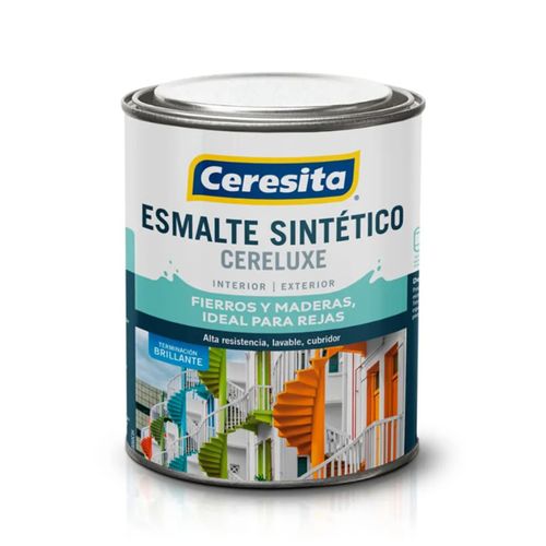 Esmalte Cereluxe Verde Reja 1 Lt Ceresita