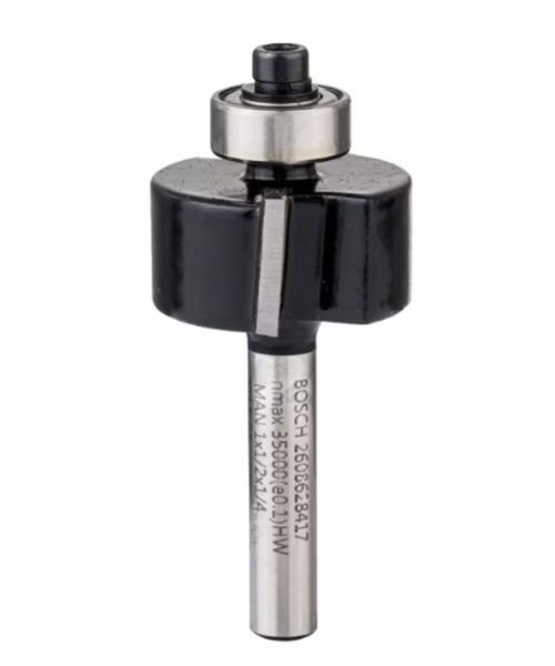 Fresa Recta C/Roda 1'' - 1/4'' Bosch