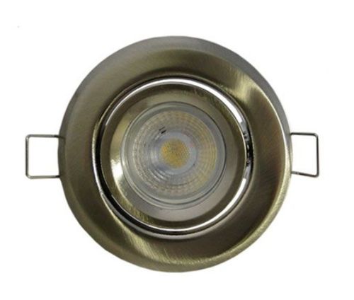 Foco Basculante Niquelado 6W Gu10